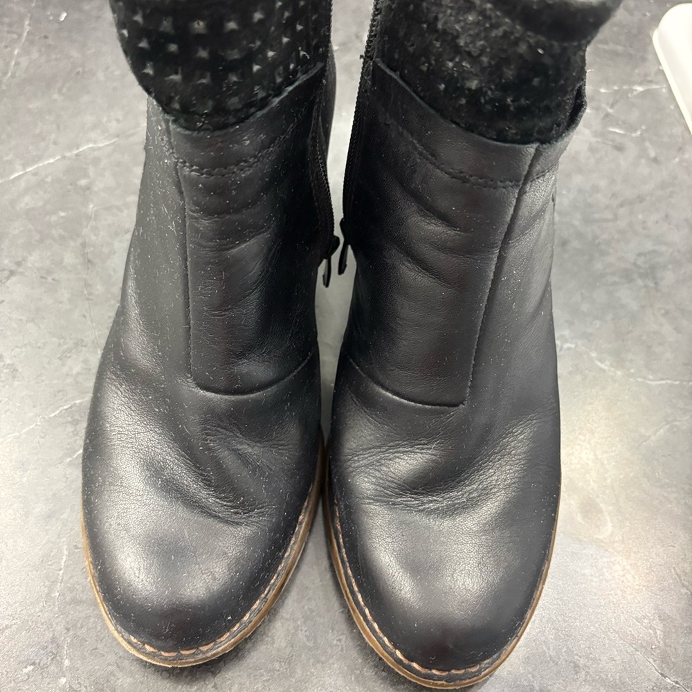 Sleek Black Ankle Booties